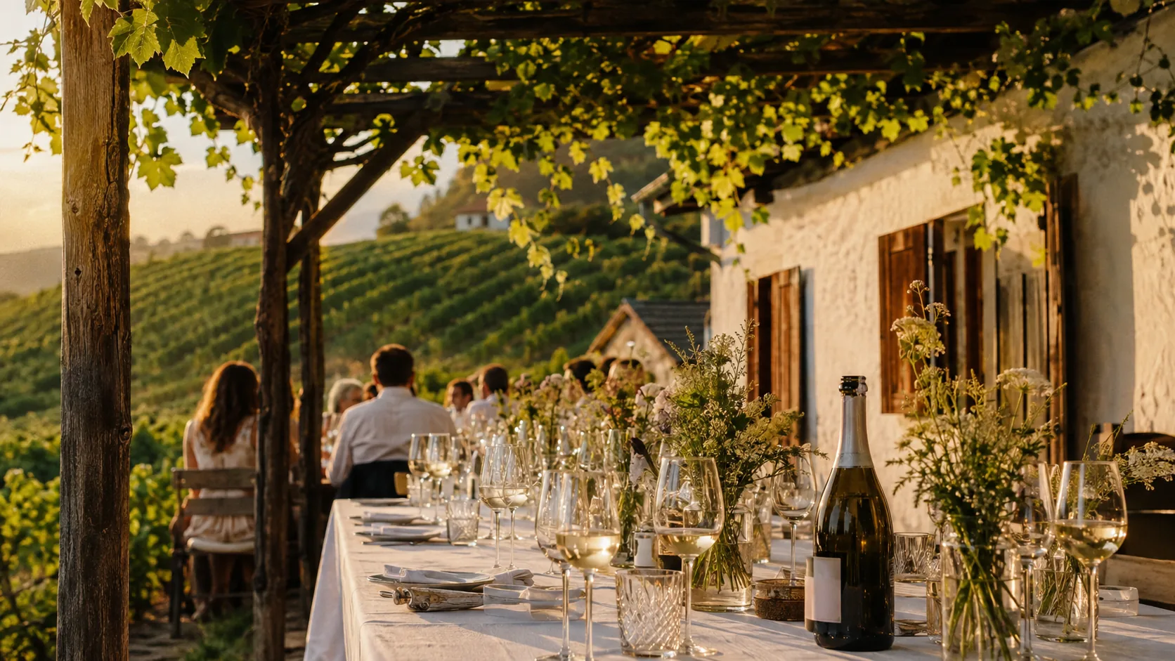Heiraten am Weingut: Trauung, Gästezahl, Wein und Termin