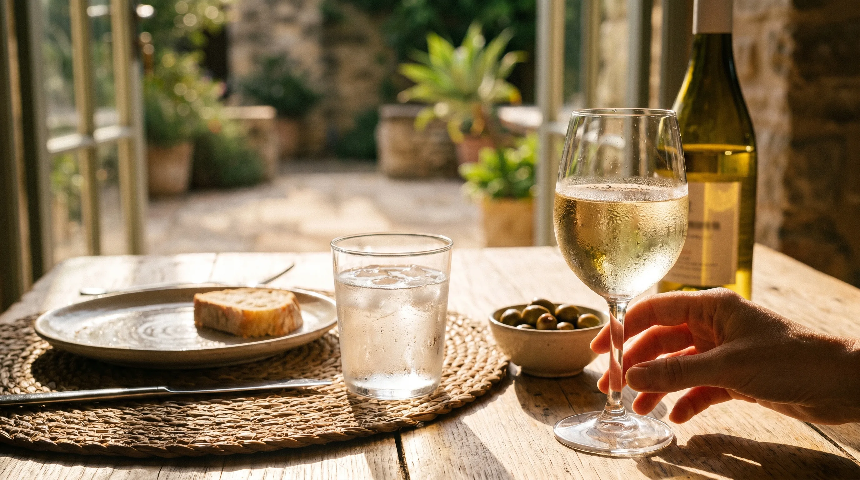 Wein oder Wasser - die Sommerfrage und ihre Antworten