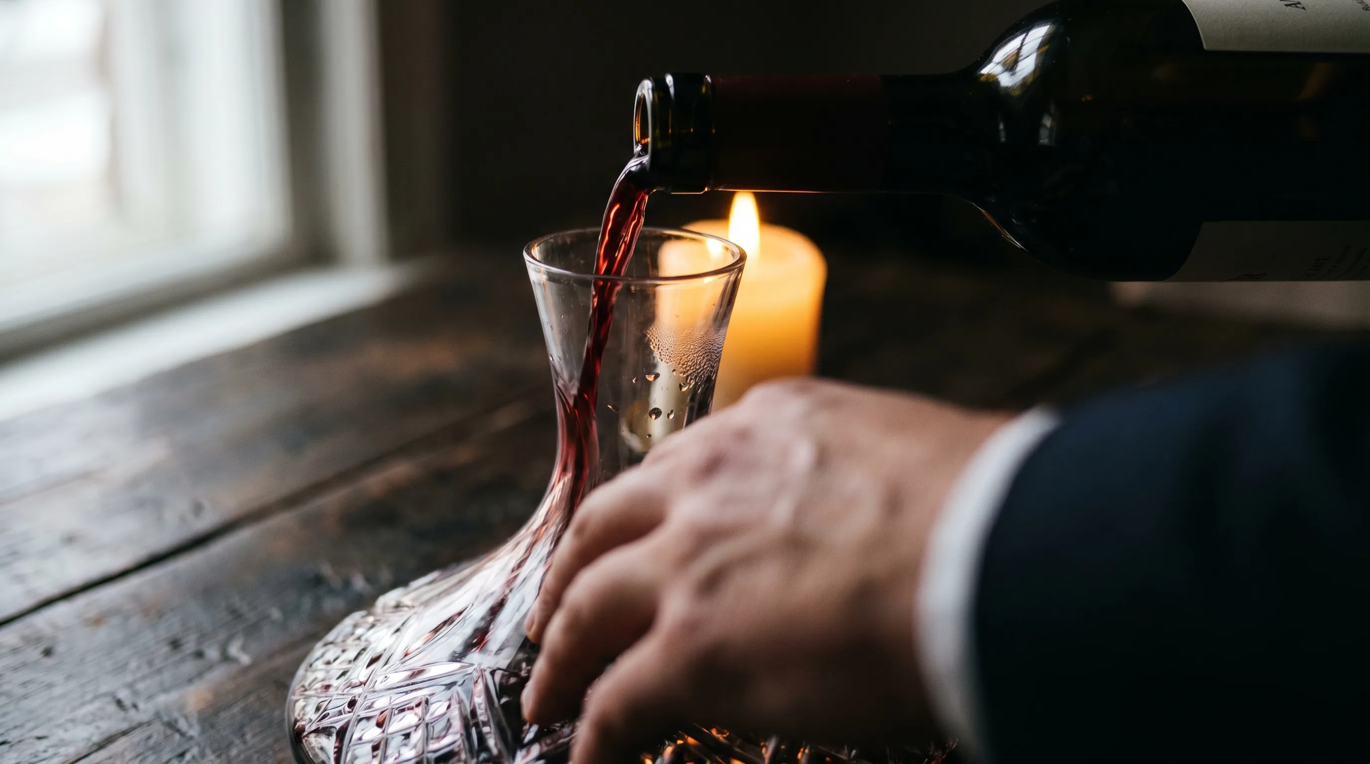 Wein dekantieren - wann, warum und wie richtig
