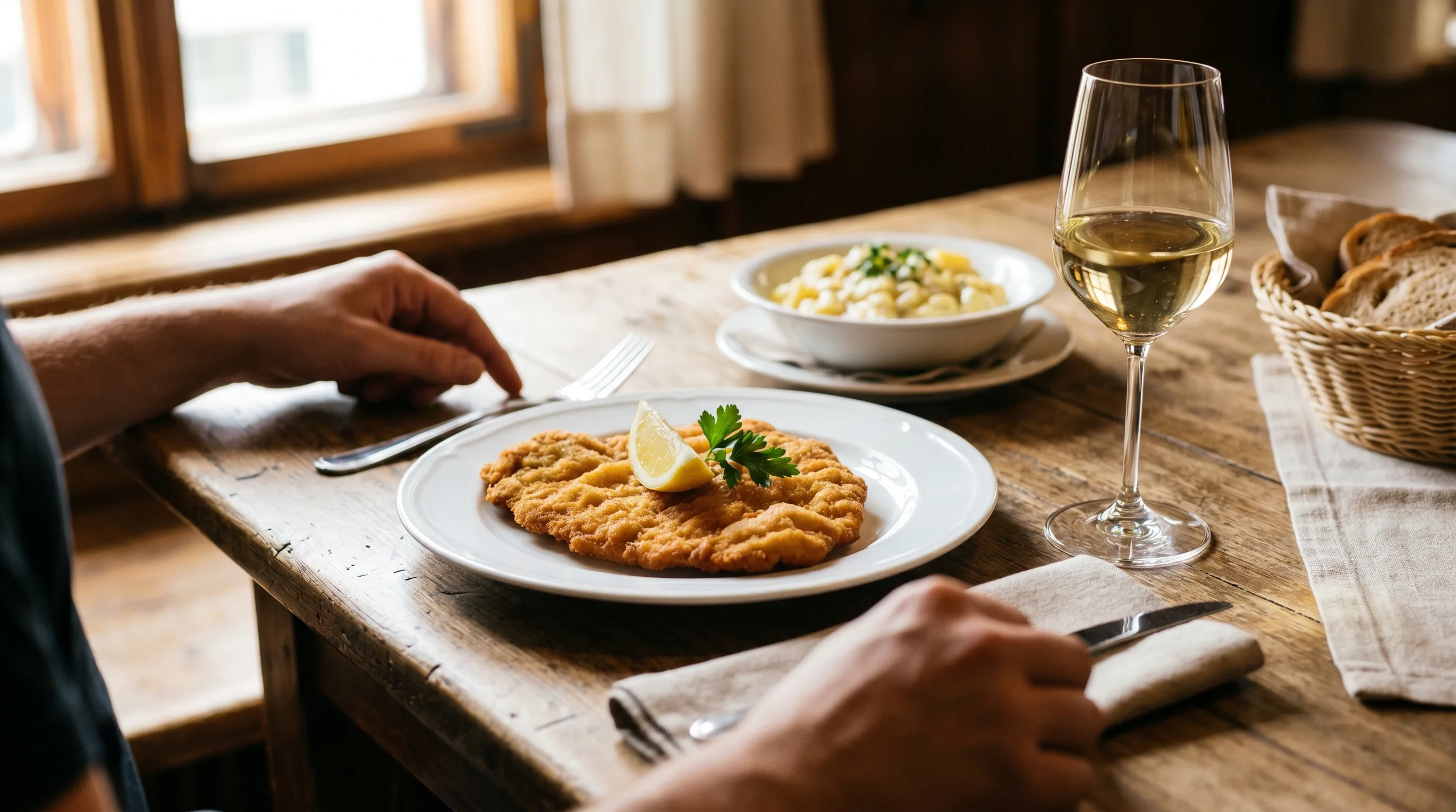 Wein zu Wiener Schnitzel - welche Begleiter wirklich funktionieren