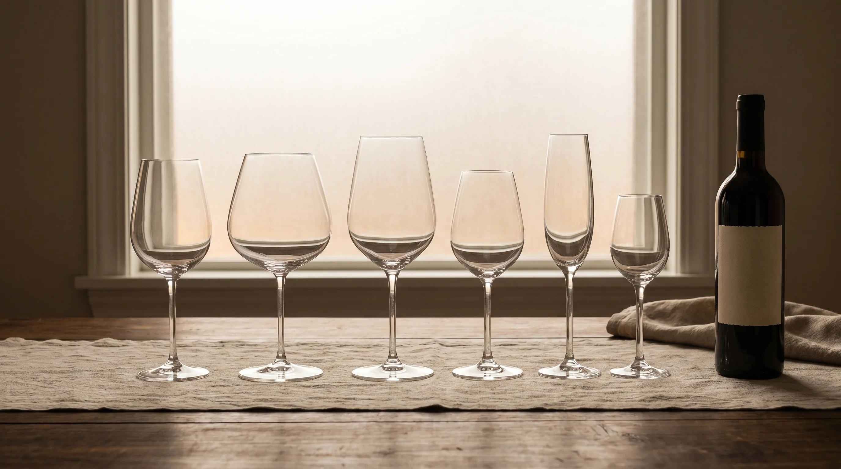 Weinglas richtig wählen - welches Glas für welchen Wein