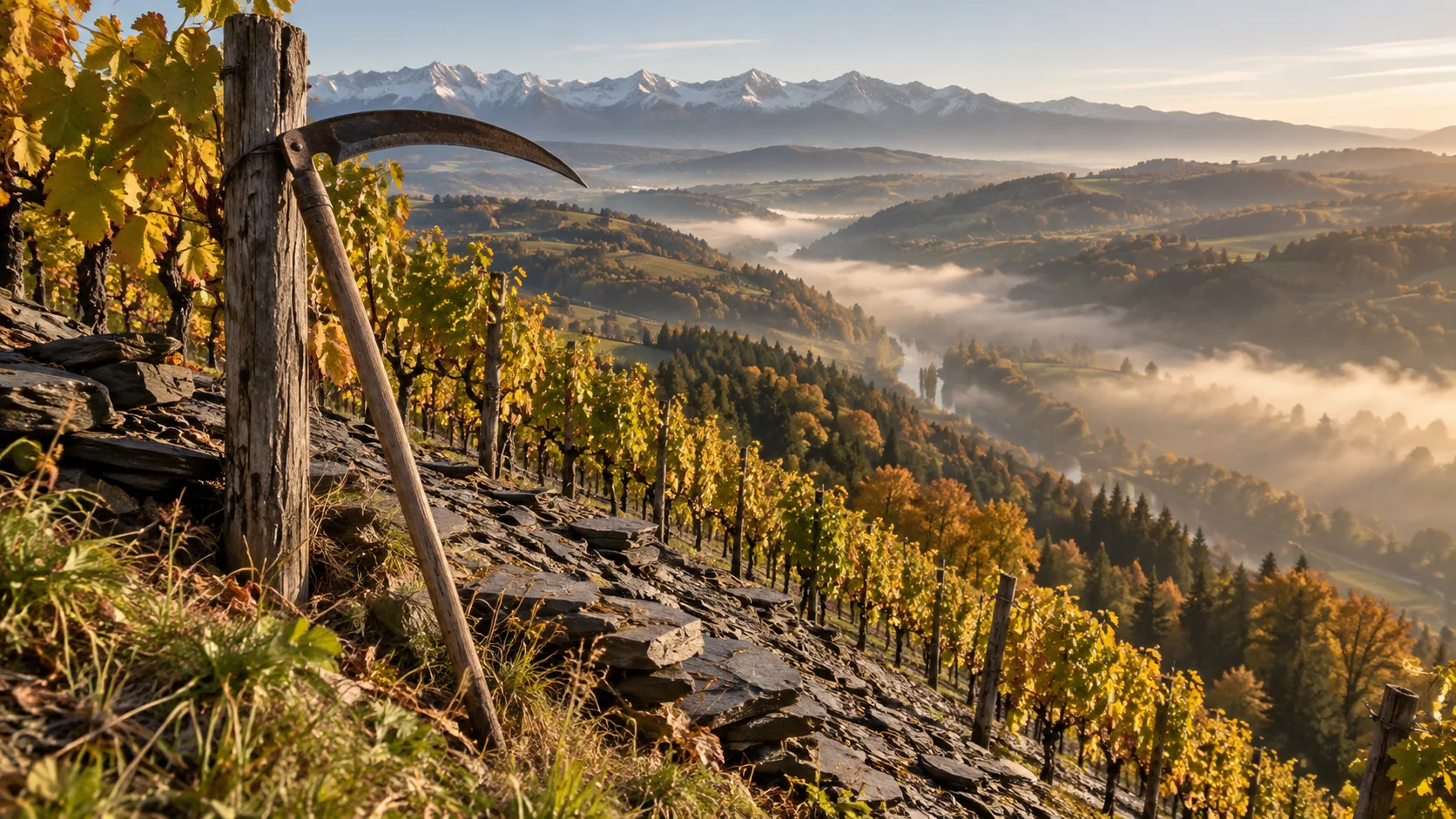 Weingut Wohlmuth - Riesling auf Schiefer über Kitzeck